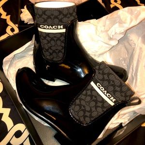 COACH Rivington Rubber Boots